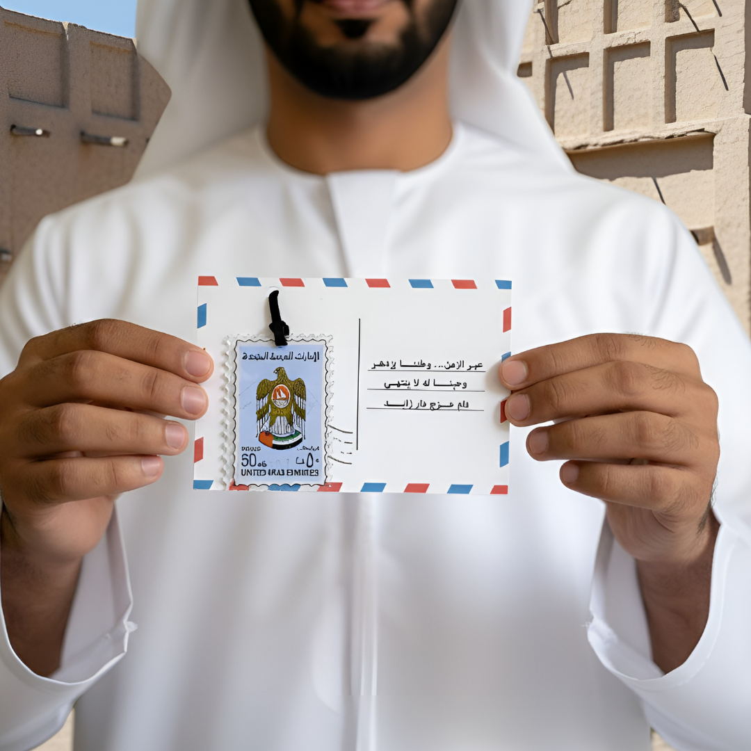 تعليقة الطابع البريدي الإماراتي