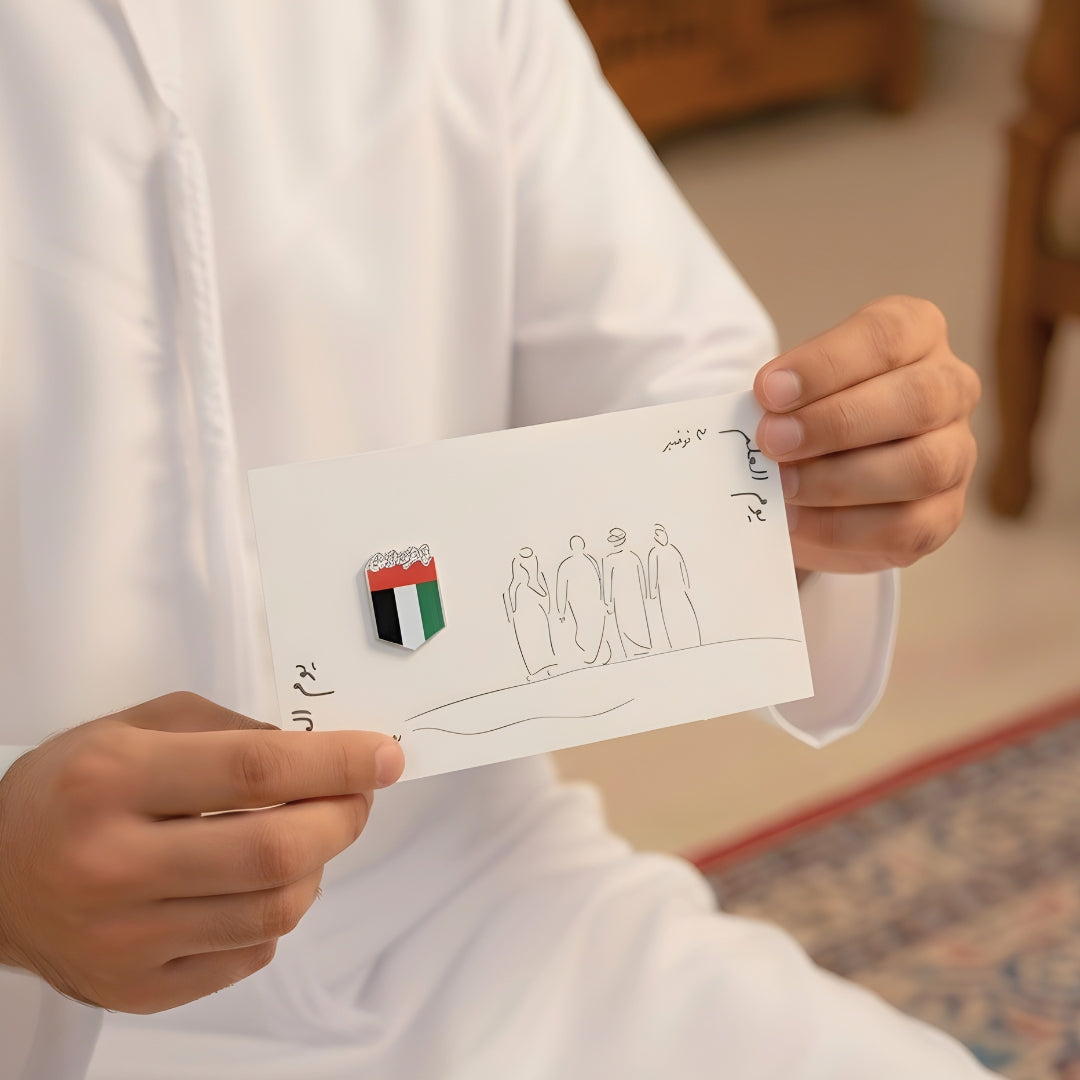تعليقة علم الإمارات من متجر جود بألوان علم الإمارات