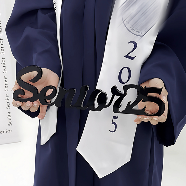 🎓 "إكريليك تخرج 2025 - لوحة Senior2025